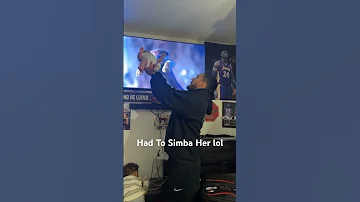 Had To Simba Her Shorts 