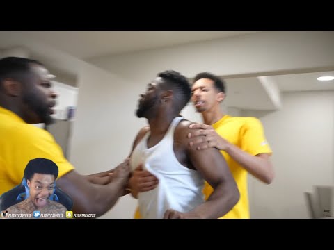 FlightReacts To How LeBron was in the locker room after getting swept by the nuggets!