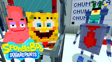 Spongebob Goes To JAIL! | Minecraft Spongebob DLC | [9]