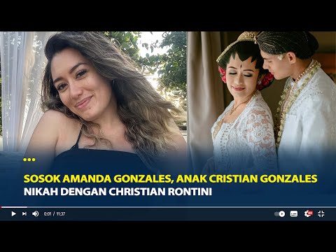 Sosok Amanda Gonzales, Anak Cristian Gonzales yang Baru Menikah Ternyata Mantan Kekasih Ladislao