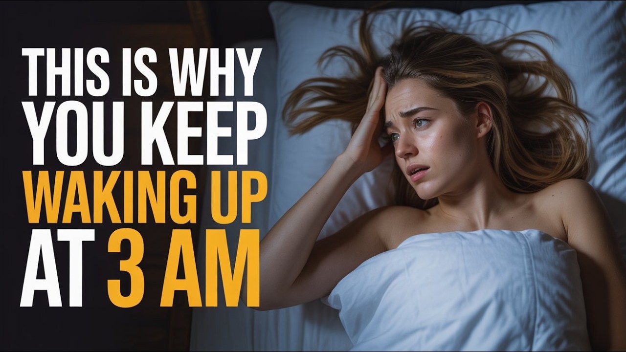 Do You Wake Up Between 3 AM and 5 AM?  Your Body Is Trying to Tell You This