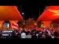 فرحة جماهير النادي الإفريقي بالتتويج بالبطولة رقم 14 