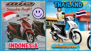 Bedanya Yamaha Mio Smile yang ada di Thailand