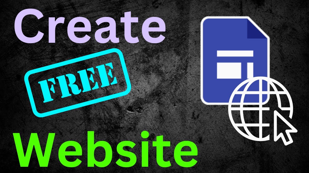 How to Create Your First Free Website Using Google Sites and Publish to ...