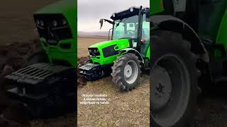 Deutz-fahr 4065e 5’li 12 pulluk denemsi Ardahan-Hanak #traktor #deutzfahr #tarım #ardahan