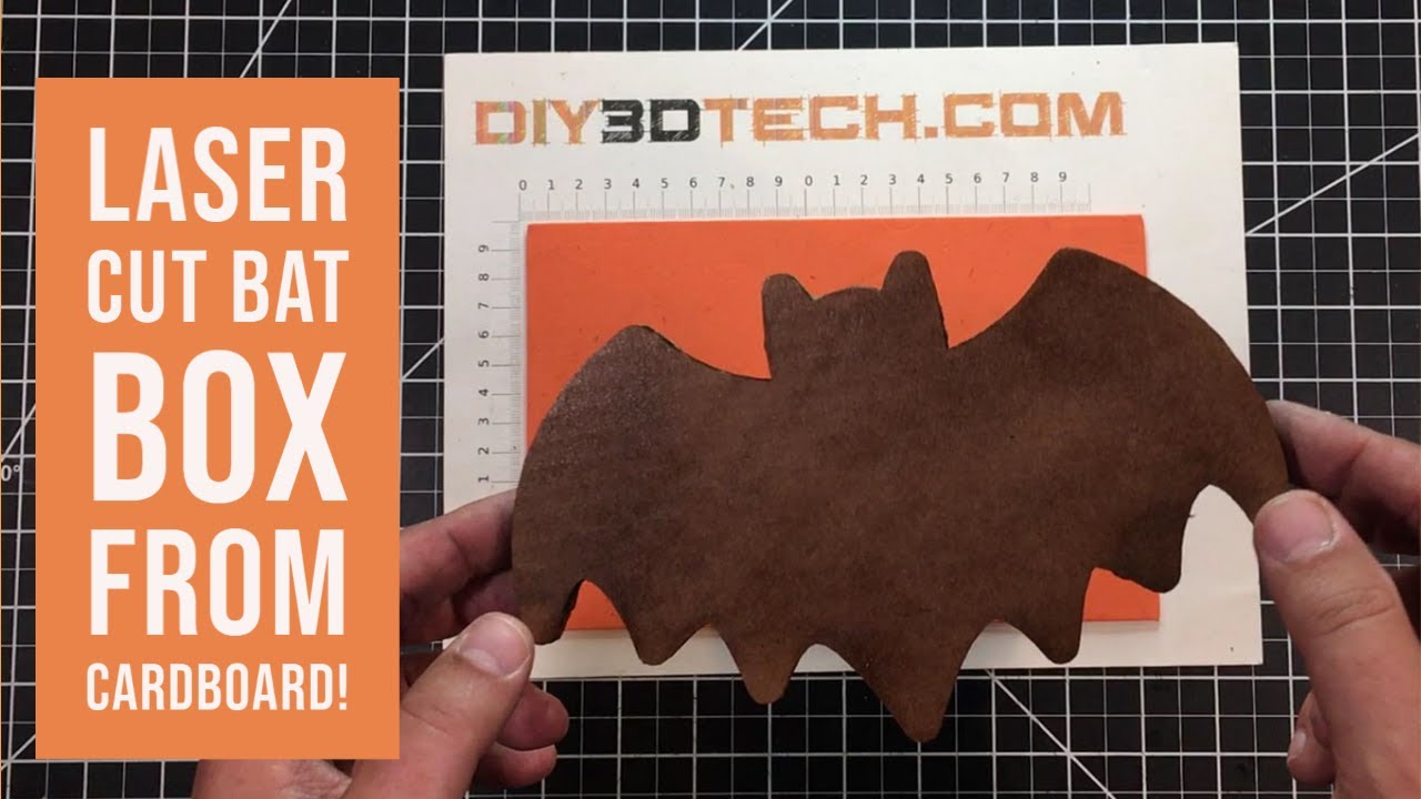 Design Talk Laser Cut Bat Box From Cardboard! YouTube