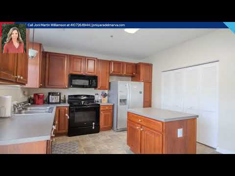 633 WYE OAK DRIVE, Fruitland, MD home video tour