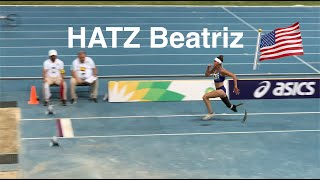 【Para Athletics】HATZ Beatriz (USA) : 2019 Dubai T64 women Long Jump Final