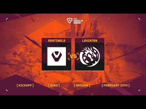 Sentinels vs. Leviatán - VCT Americas Kickoff - Group Stage D7 - Map 3