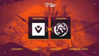 Sentinels vs. Leviatán - VCT Americas Kickoff - Group Stage D7 - Map 3