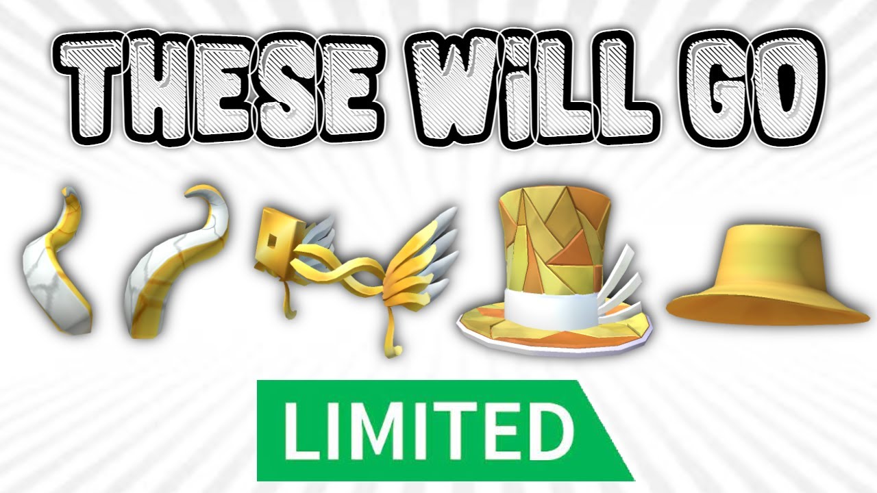 Free Roblox Items That Should Go Limited! 