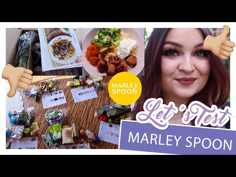 Was ist besser MARLEY SPOON oder Hello Fresh? - Let's Test Marley Spoon - YooNessa