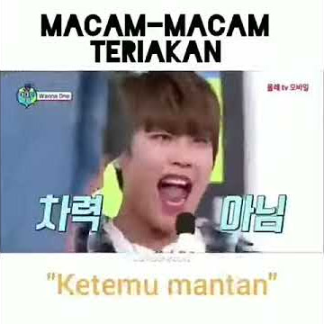 Kind of shout wanna one moment in amigo tv