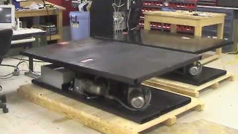 Three Axis (3DOF) Motion Base in Tandum for Simulator