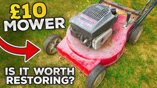 This £10 Mower Surprised Me — Is It Worth Restoring?