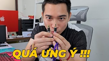 Quả Cable Custom "đặc biệt" nhất từ trước giờ mình từng trải nghiệm !!!