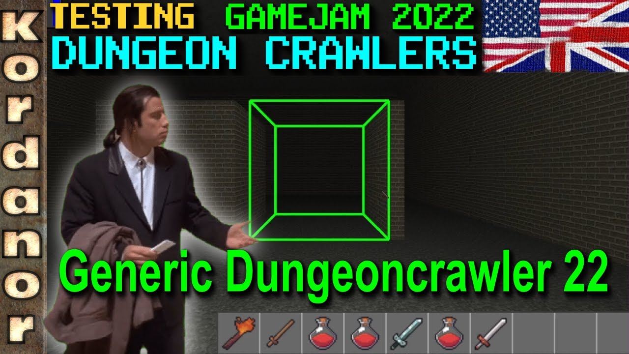Generic Dungeoncrawler 22 - Playing Dungeon Crawlers from GameJam 2022 [EN] by Kordanor