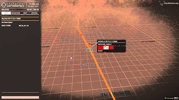 Elite Dangerous - Galaxy Map demo near the Galactic core
