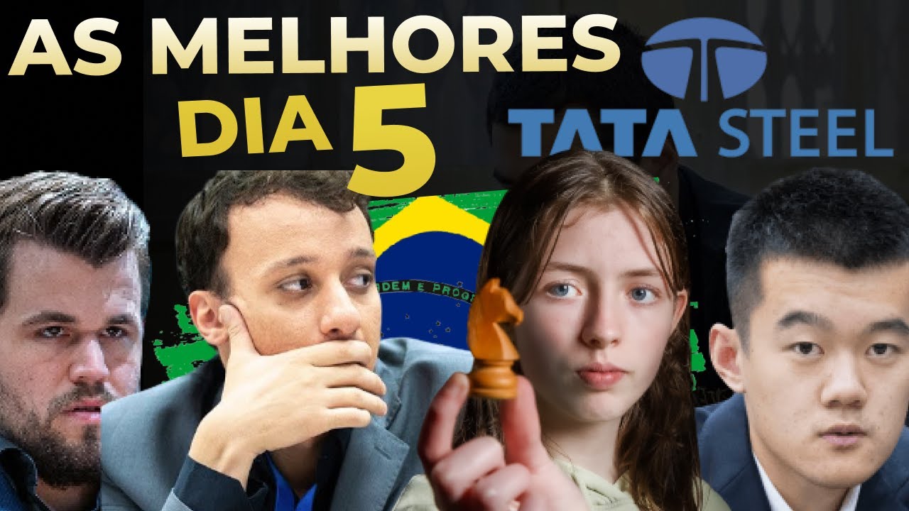 A PARTIDA MAIS DRAMÁTICA do TATA STEEL - Luis Paulo Supi Vs Thomas Beerdsen  