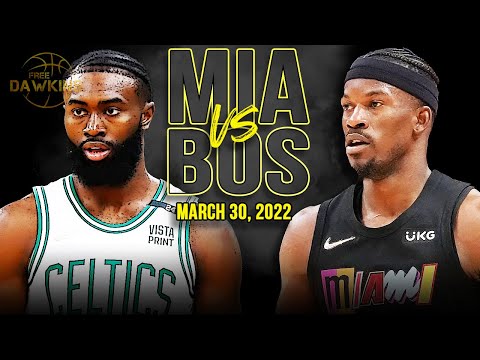 Boston Celtics vs Miami Heat Full Game Highlights | March 30, 2022 | FreeDawkins