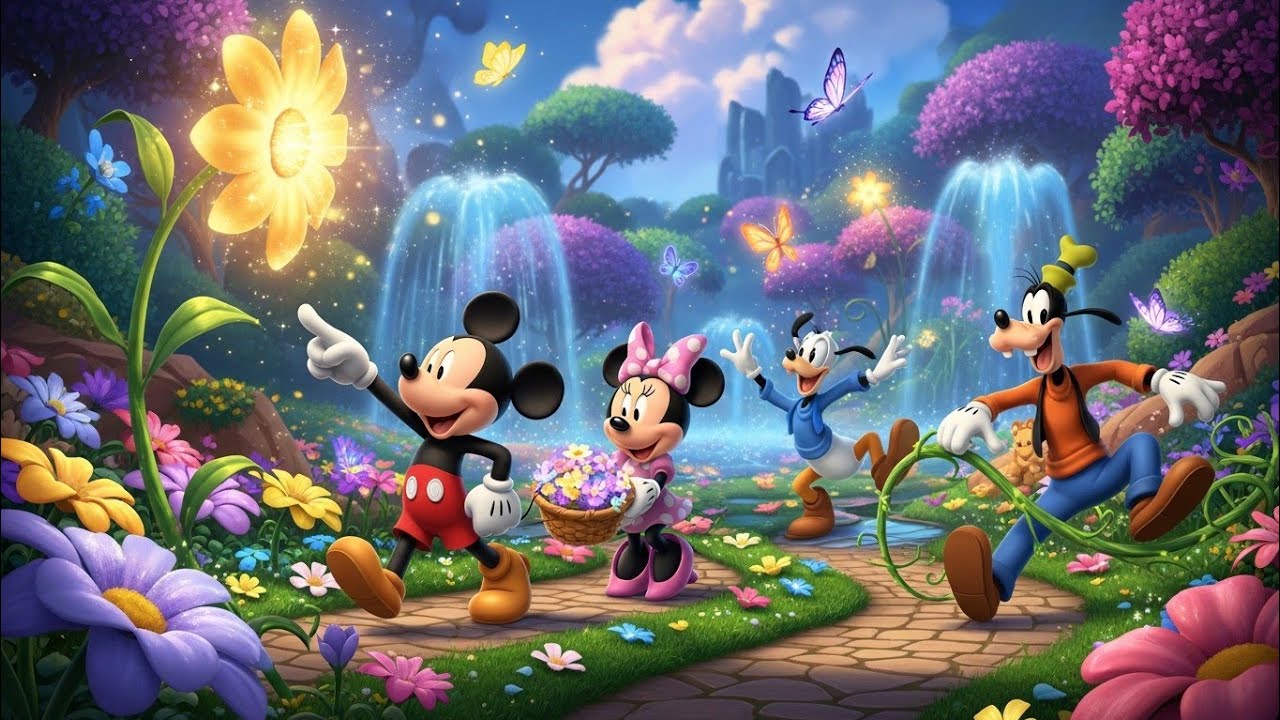 Mickey Mouse and Friends Magical Garden Adventure 🌸✨ - YouTube