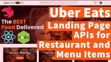 Uber Eats Clone - Landing Page APIs Development #67  #nestjs  #reactjs