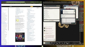 Input Unearthed Arcana Classes with AI Pt.1| 5E Rule Set | Fantasy Grounds v4.7.1