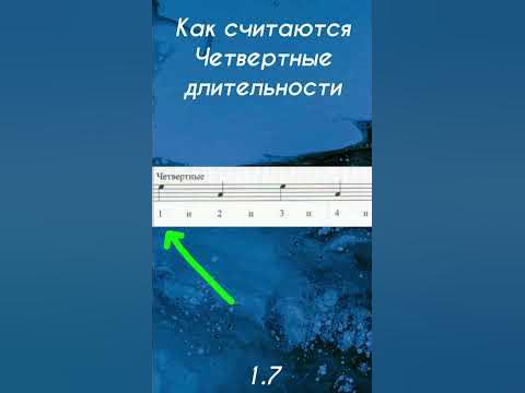 Гитара / как считать четвертные ноты / урок 1.7 - YouTube