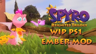 Spyro Reignited Trilogy PC Mod - thebandragoness's Work-in-Progress PS1 Ember Mod