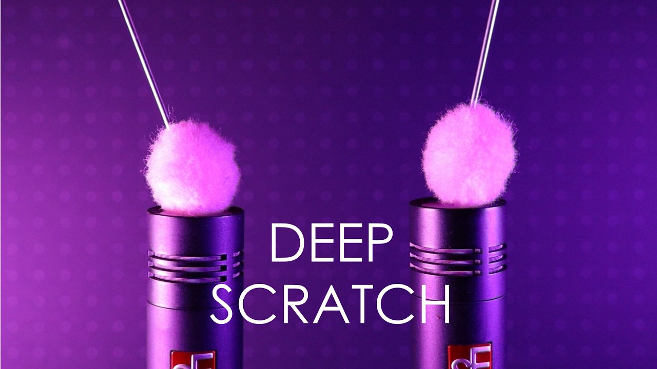 ASMR Mic Scratching Therapy & Brushing for Deep Sleep 😪 Ear to Ear / No Talking