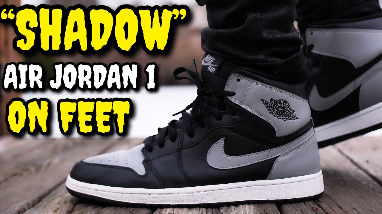 air jordan 1 shadow toe