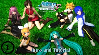 Hatsune Miku: Project DIVA F (PS3) Walkthrough Part 1 - Intro and Tutorial (Ievan Polkka) [60 FPS]