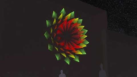 String Art  Space Concept 2-4 Tetrahedron