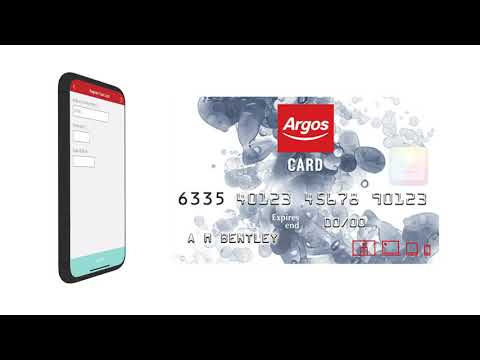 How to download and register on the My Argos Card App