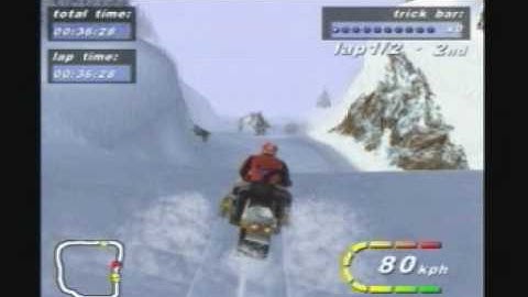 (2000) Polaris SnoCross - Gameplay - PC