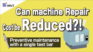 Preventive maintenance using the test bar【CHECKMATE】