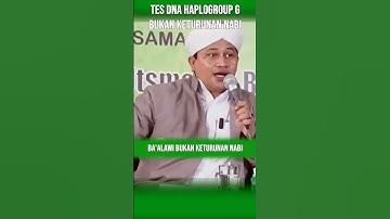HASIL Tes DNA haplogroup G semua HABIB Ba