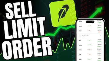 Sell Limit Order Robinhood  (Step By Step Tutorial)