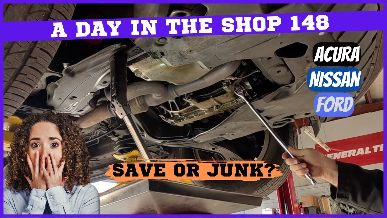 A DAY IN THE AUTO REPAIR SHOP 148, MISFIRE GHOST, TRANSMISSION SHUDDER