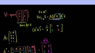 Famous 110 Linear Algebra  Subspace Projection Matrix Example Net Worth