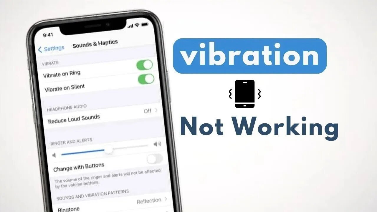 iPhone not Vibrating Vibration not Working Top 3 Methods to Fix - YouTube