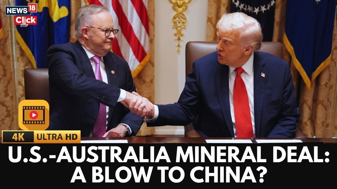 U.S.-Australia Mineral Deal Sealed! Major Blow to China? | Trump-Albanese Deal | U.S. News | 4K