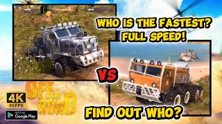 Huge Trucks Racing Through The Mountains! Who Is Faster? 🚛 TRUCK VS TRUCK 🔥 OTR Offroad Car Driving screenshot 4