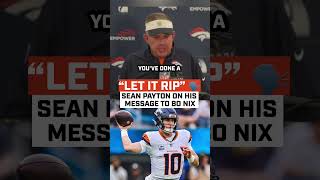 Sean Payton Hypes up Bo Nix 💯