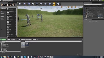 Learning UE4 as I go, FPS view of third person animations