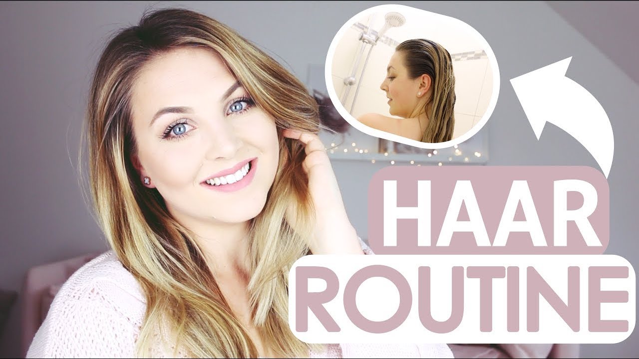 Update New Meine HAARROUTINE für lange und gesunde HAARE! 💇🏼♀️💗deutsch