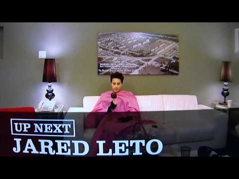 Jared Leto in a pink Snuggie 2 (short clip)
