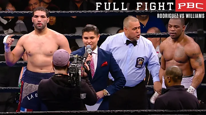 Rodriguez vs Williams FULL FIGHT: March 2, 2019 | ...