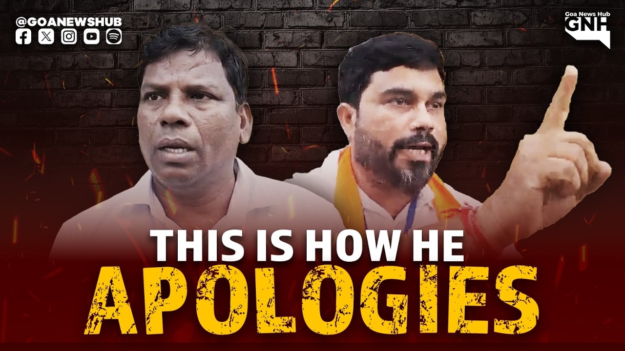 This is how he Apologies