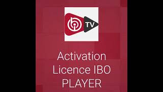 Activation Licence IBO PLAYER screenshot 1